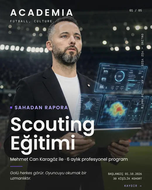Sahadan Rapora scouting eğitimi tanıtım görseli 1